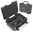 thumbnail image 1 of CASEMATIX Studio Mic Case, 12 Inch, Waterproof, for Rode, Audio-Technica, Shure and More, 1 of 9