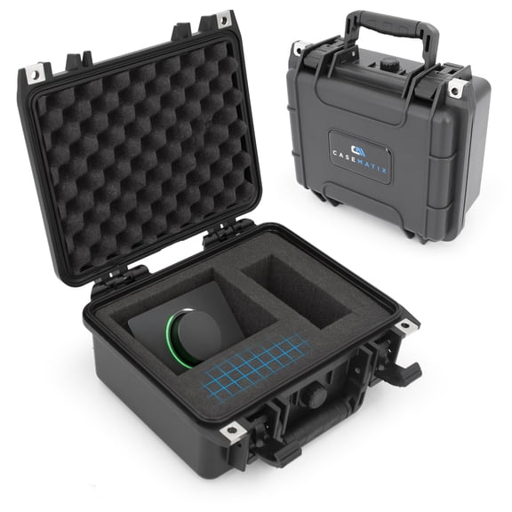 CASEMATIX Audio Mixer Case fits Elgato Wave XLR MK.2 Audio Interface & Recording Accessories Waterproof Travel Carrying Case