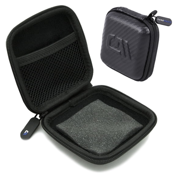 CASEMATIX Black Hard Shell Case for Beats Powerbeats Fit Wireless Earbuds