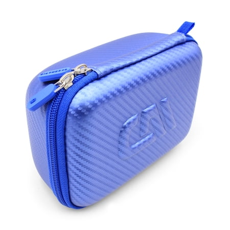 CASEMATIX Blue Travel Carrying Case Fits Fujifilm Instax Mini Link Smartphone Photo Printer and Instant Film