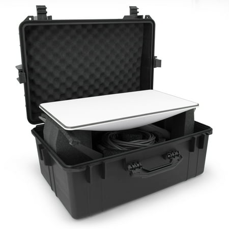 CASEMATIX - Waterproof Case for Starlink Standard Actuated V2 Kit and Accessories - Black