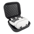 thumbnail image 1 of CASEMATIX Compact Hard Shell VR Headset Case Compatible with Meta Quest 3S and Quest 3 VR Headset and Accessories, Not Compatible with Elite Strap, 1 of 7