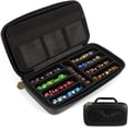thumbnail image 1 of CASEMATIX Dice Box and Card Case for 9 RPG Dice Sets, Spell Cards, and Accessories with Embossed Dragon Design, 1 of 5