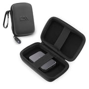 CASEMATIX Golf Tracker Carrying Case fits Arccos Air Game Tracker - Compact Hard Shell Golf GPS Travel Case with Carabiner Clip
