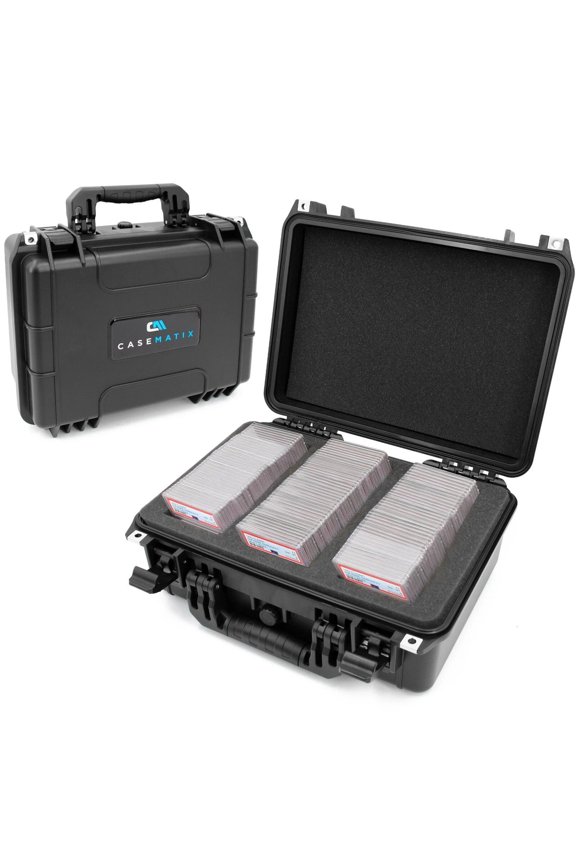 CASEMATIX Graded Card Case Waterproof Storage for 100 PSA BGS Sports Cards Slabs