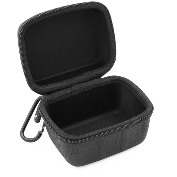 CASEMATIX Hard Shell Travel Electronic Carrying Case with Carabiner for Frigga S0 4G Cellular Temperature & Humidity Monitor