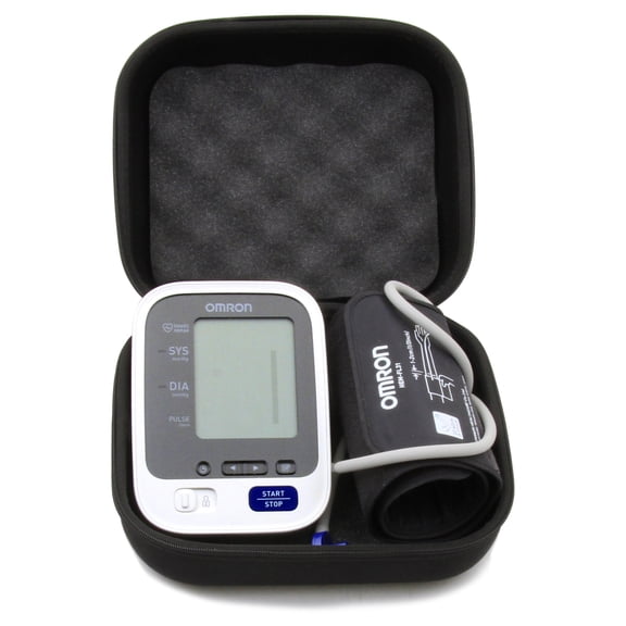 CASEMATIX Medical Bag Fits Omron 7 Series Upper Arm Blood Pressure Monitor - Case Only