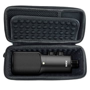 CASEMATIX NT-USB Case for USB Condenser Microphone - Padded Storage to Carry NT USB, NTUSB, NT1 A, NT1-A Mics and Small Cable