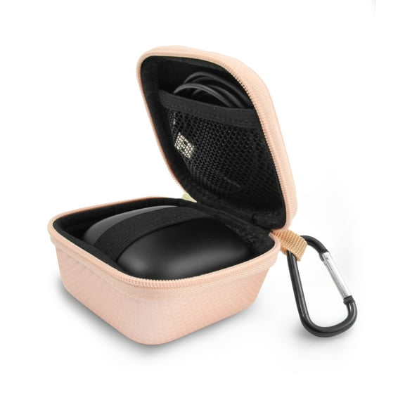 CASEMATIX Rose Gold Earbuds Carrying Case fits Beats Powerbeats Pro Wireless Earbuds - Headphones Case Only