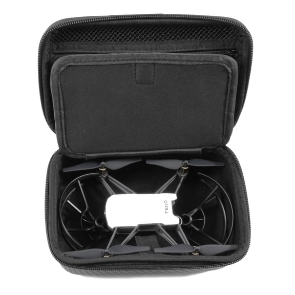 CASEMATIX Rugged EVA Travel Case for Tello Quadcopter Drone by DJI, Propeller Guards, Battery and More - Case Only