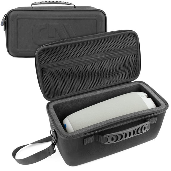 CASEMATIX Travel Case Fits Meeting Owl 3 Meeting Camera 360 Video Conference with Accessories