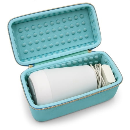 CASEMATIX Travel Case For Hatch Rest Sound Machine Night Light or Hatch Rest+ Portable Dream Machine - Turquoise