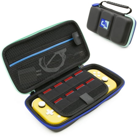 CASEMATIX Video Game Console Case for Nintendo Switch Lite with 8 Game Slots, Includes Switch Lite Case Only