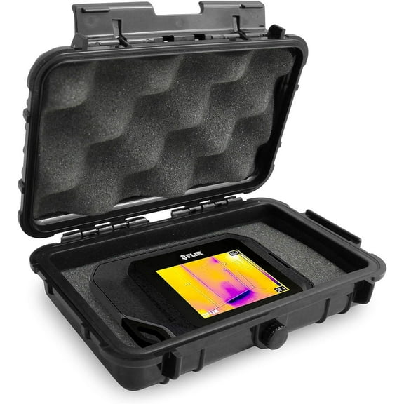 CASEMATIX WATERPROOF CASE COMPATIBLE WITH FLIR C5 C2 C3 THERMAL IMAGER, SEEK SHOT PRO, PERFECTPRIME INFRARED CAMERA WITH RUGGED EXTERIOR