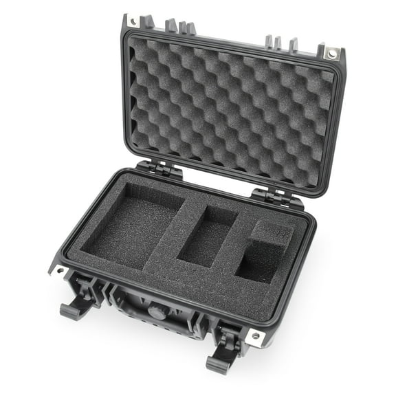 CASEMATIX Waterproof OBD2 AUTO CASE fits Autel MaxiLink ML619, Autel Autolink AL619 OBD2 Scanner, Foxwell NT630 Elite and More in Customizable Foam CASE ONLY