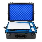 CASEMATIX Waterproof PS5 Console Case with Custom Foam for Sony PlayStation 5, Includes Case Only