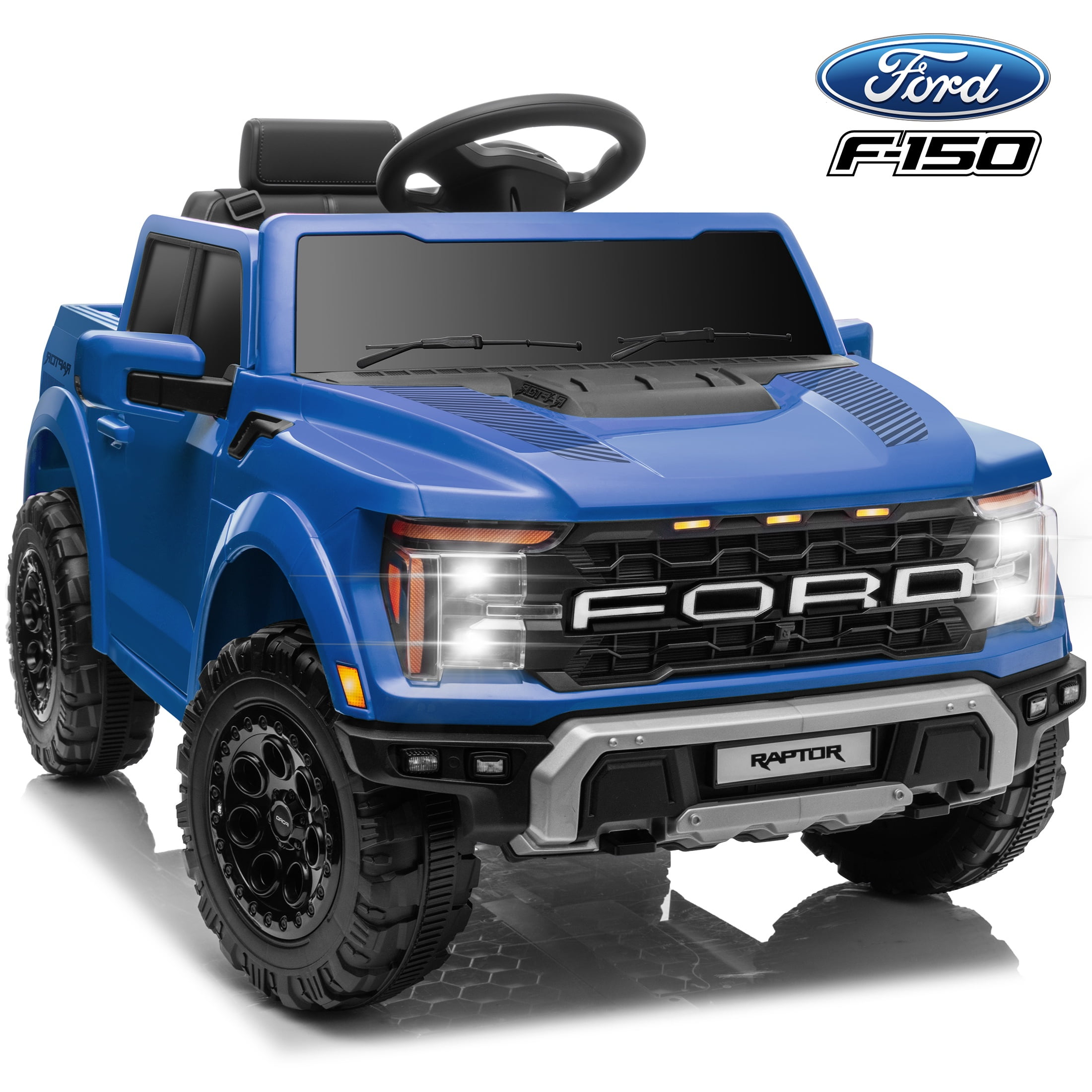 CASEMIOL 12V Kids Ride on Toys Car with Remote Control, Ford F150 ...