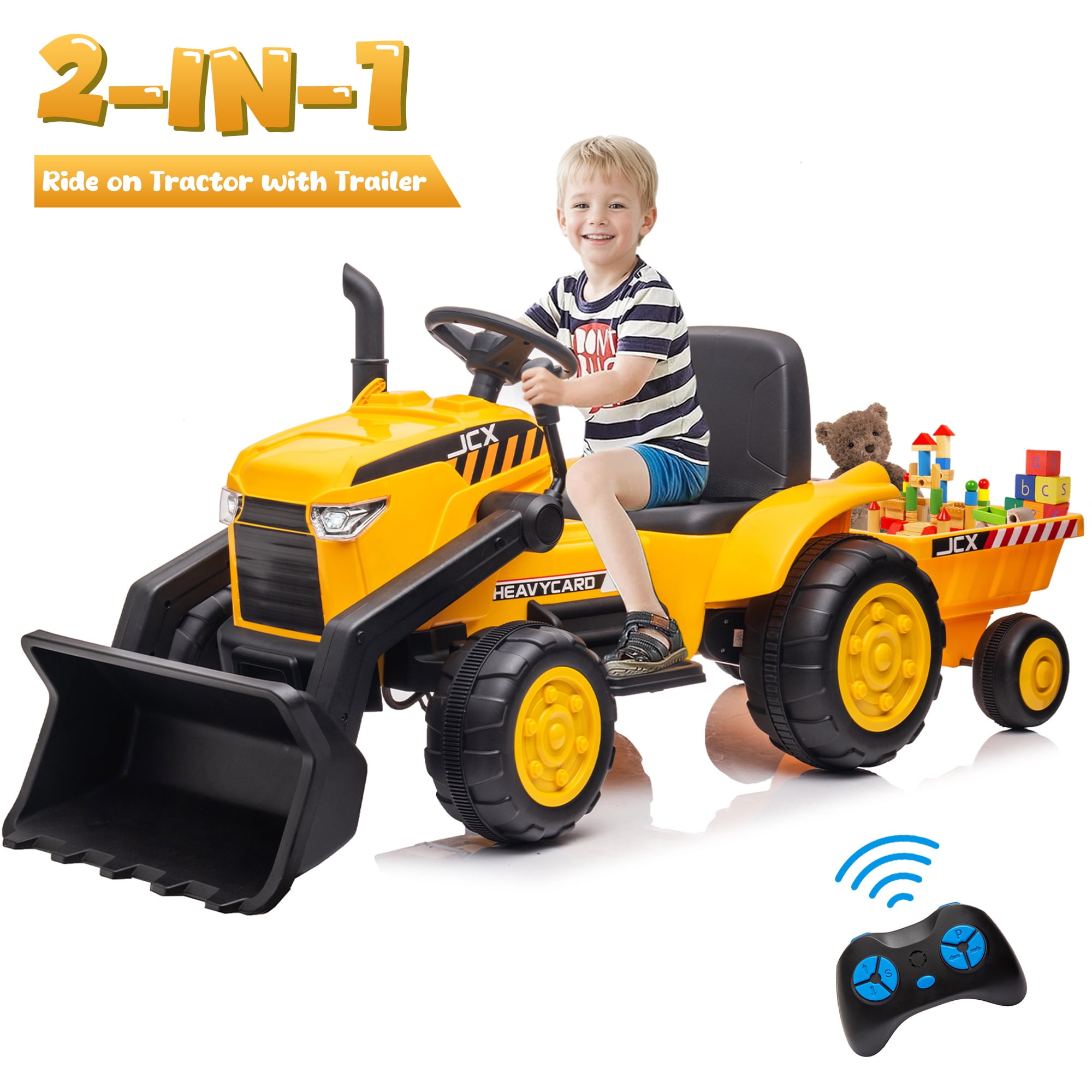 Yellow Tractor
