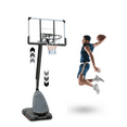 thumbnail image 1 of CASEMIOL 44 inch Outdoor Basketball Hoop Stand for Adults, 7.5FT-10FT Height Adjustable Basketball Goal, Portable Basketball Hoop Indoor, Standard Basketball Rim 18", Sports & Outdoors, 1 of 7