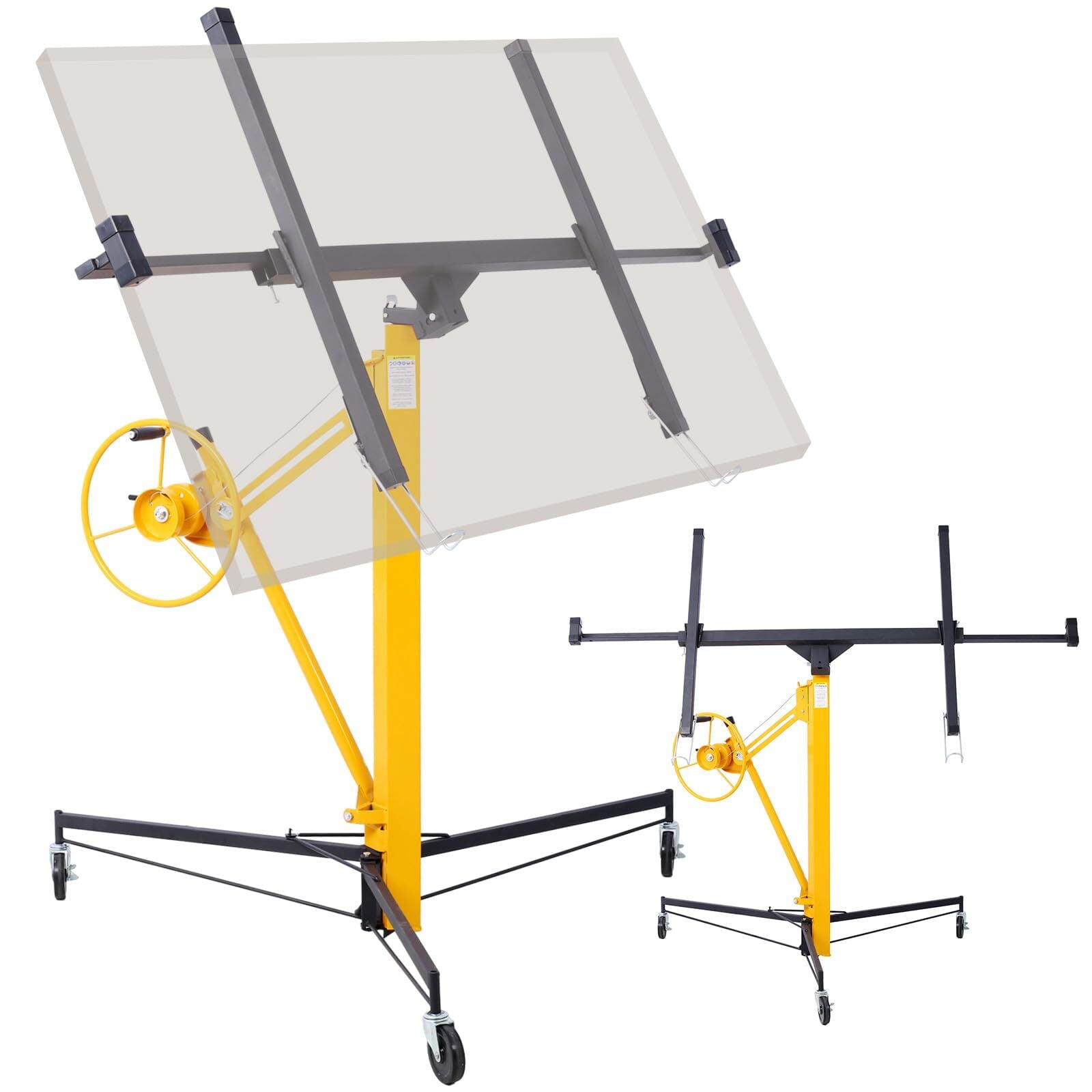 CASEMIOL Drywall Lift 11FT, Drywall Jack Lift for Ceiling, 360