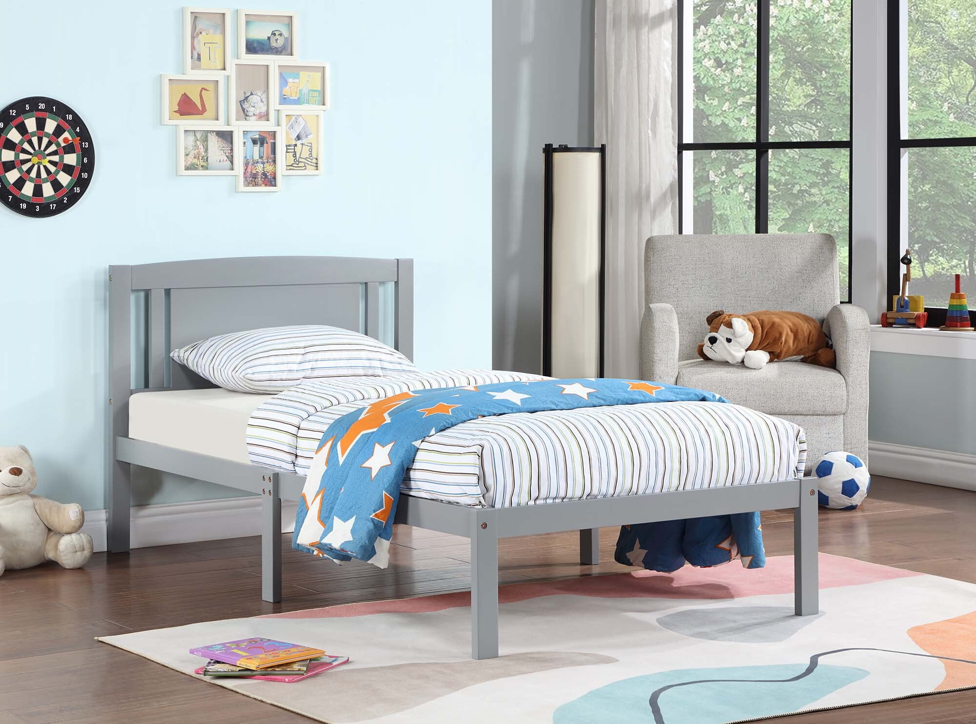 Twin beds online with bed underneath