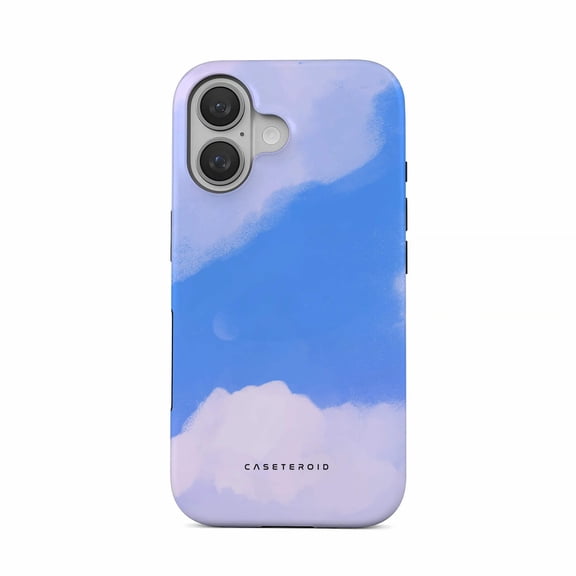 CASETEROID Tough Case for iPhone 16 Plus  Dual-Layer Protection, Shockproof [Compatible with MagSafe]  Whimsy Sky Cartoon Case