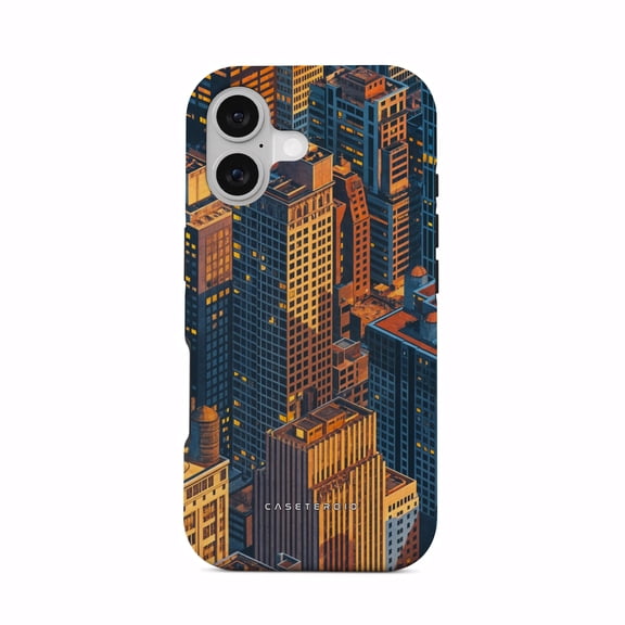 CASETEROID Tough Case for iPhone 17  Dual-Layer Protection, Shockproof [Compatible with MagSafe]  Metro Trek Urbanite Case