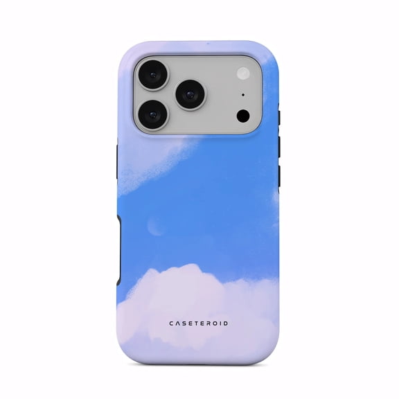 CASETEROID Tough Case for iPhone 17 Pro  Dual-Layer Protection, Shockproof [Compatible with MagSafe]  Whimsy Sky Cartoon Case