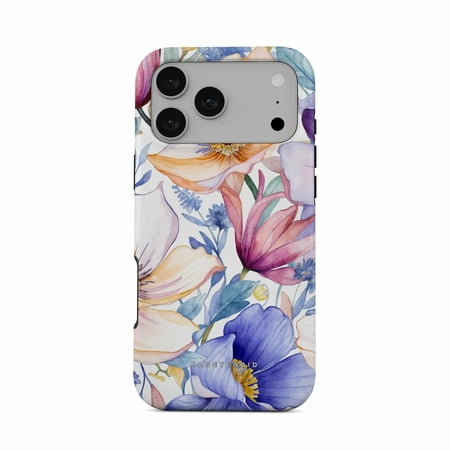 CASETEROID Tough Case for iPhone 17 Pro Max – Dual-Layer Protection, Shockproof [Compatible with MagSafe] – Blossom Haven Case