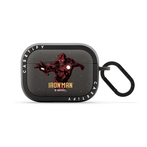 CASETiFY Airpods Pro (1st/2nd Gen) Bounce Case with Ring - Armor Up - Matte Charcoal Y201