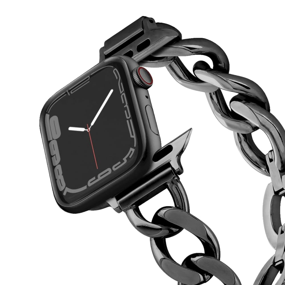 時計 CASETiFY Apple Watch Chain Bracelet CASETiFY Chain Bracelet Watch Band [Premium Stainless Steel