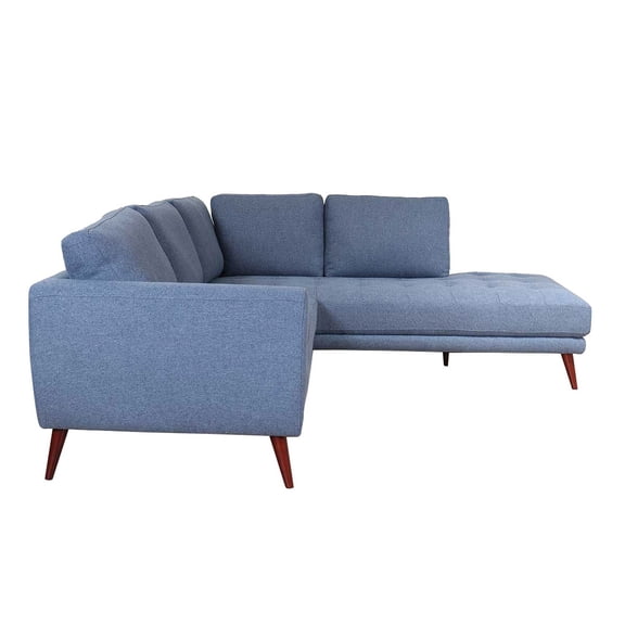 CASEY RAF SECTIONAL - DENIM BLUE