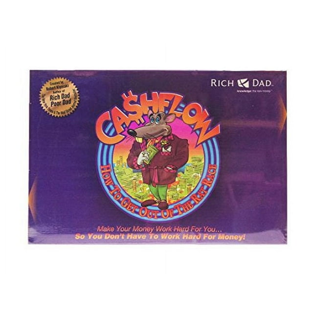 CASHFLOW 101 & CASHFLOW 202 INVESTMENT BOARD GAME BY ROBERT KIYOSAKI