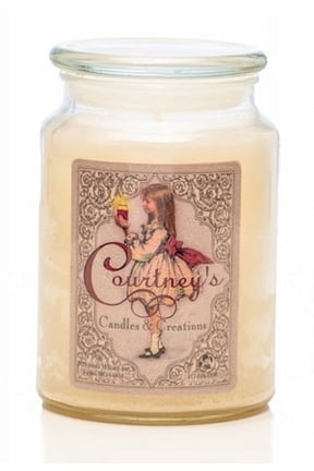 CASHMERE Courtneys Candles Maximum Scented 26oz Jar Candle