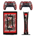 thumbnail image 1 of CASINO RED QUEEN OF HEARTS PATTERN RED-BLACK ART PS5/PS5 Pro/PS5 Slim Digital Disc Skin Sticker For Console And Controller Skins, 1 of 7