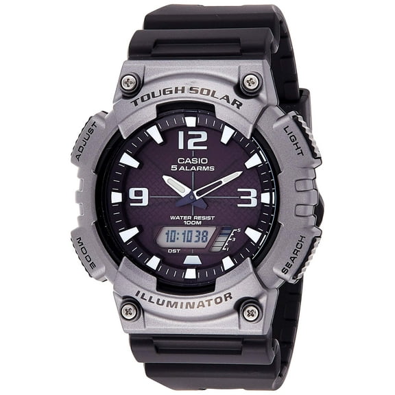 CASIO AQS810W-1A4 Ana Digi Solar Watch
