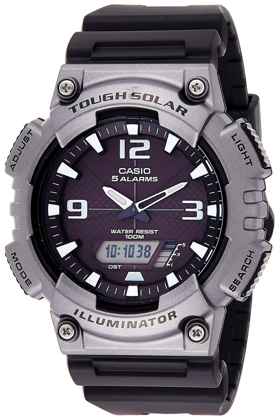 AQS810W-1A4 Ana Digi Solar Watch