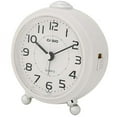 thumbnail image 1 of CASIO Alarm Clock white 9×8.4cm analog small TQ-149-7JF, 1 of 5