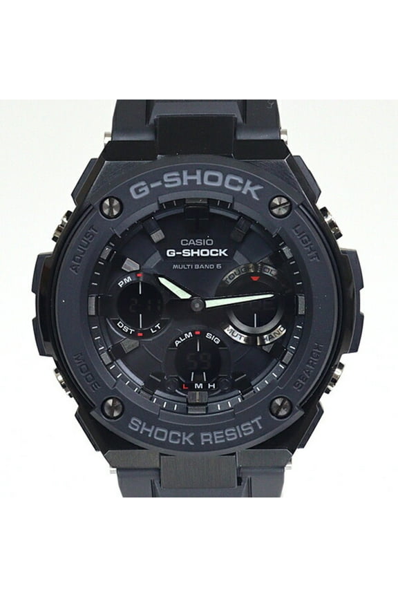 Pre-Owned CASIO Casio Men's Watch G-Shock GST-W100G-1BJF 20 ATM Water Resistant Resin...