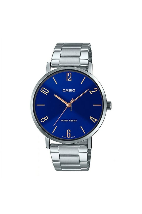 GENERAL MTP-VT01D-2B2 SILVER STAINLESS STEEL MEN WATCH