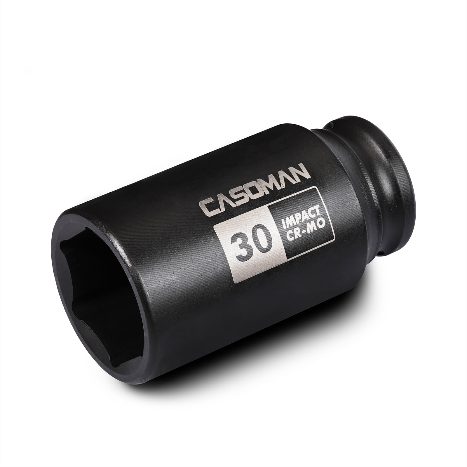 CASOMAN 4-Punkt Stecknuss 19 Mm (3/4 Zoll) – 1/2 Zoll Antrieb, CR-MO, Für Schlagschrauber & Achsmuttern