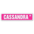 thumbnail image 1 of CASSANDRA Street Sign Childrens Name Room Sign | Indoor/Outdoor |  36" Wide, 1 of 5