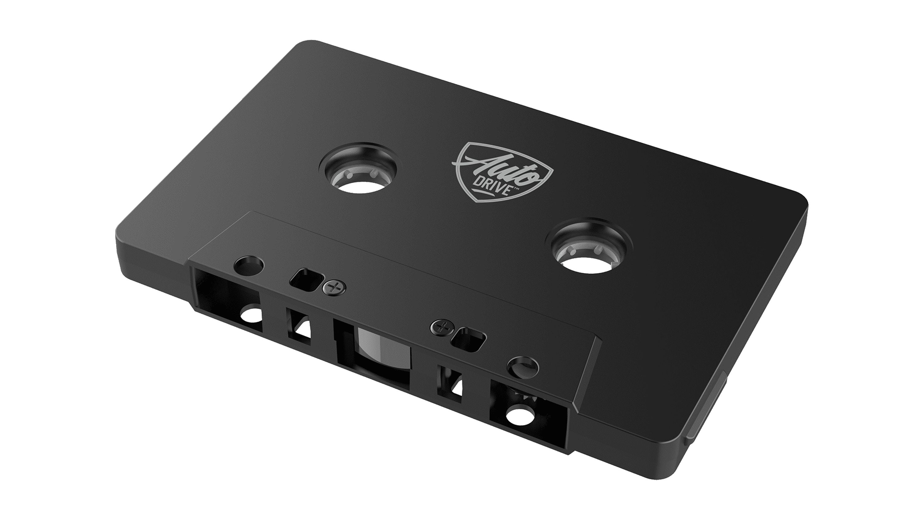Auto Drive Bluetooth Cassette Adapter,Two-Channel Cassette Head, 1.66oz with 60mm Charging Cable