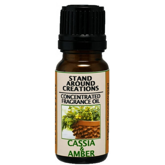 CASSIA & AMBER FRAGRANCE OIL .33-FL. OZ.