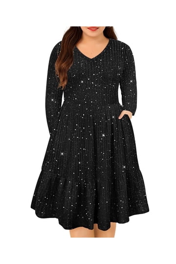 Glitter Sweater Dress Glitter Sweater Dress
