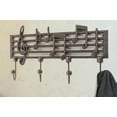 thumbnail image 1 of Cast Iron Music Note Wall Hook S/2, 1 of 1