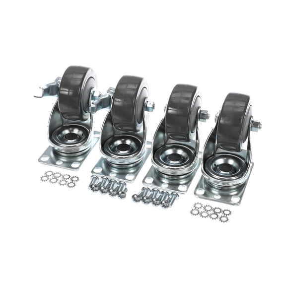 CASTER KIT, 4-1/8"H, SET OF 4 C-4X4-1/8 - Genuine OEM Replacement Part