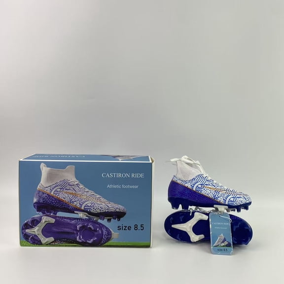 CASTIRON RIDE Athletic footwear,Men's Sneaker,Soccer Cleats for Mens Womens Indoor Soccer Shoes Unisex Baseball Turf Shoes Youth Rugby Shoes Adult size 8.5