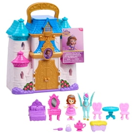 Disney Jr. Sofia the First Enchancia Castle Playset with Figures & Accessories, 12-Piece Kids Playset, Walmart Exclusive for Ages 3 Years and up