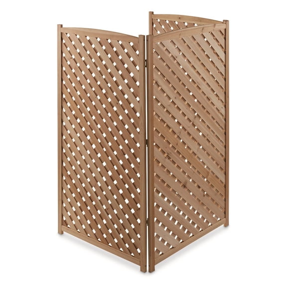 CASTLECREEK 3-Panel Outdoor Privacy Screen, 60"